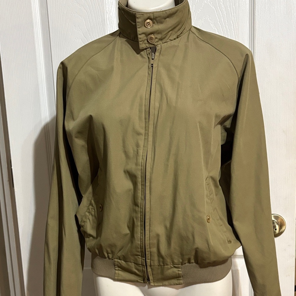 Taupe Zip-Up Jacket